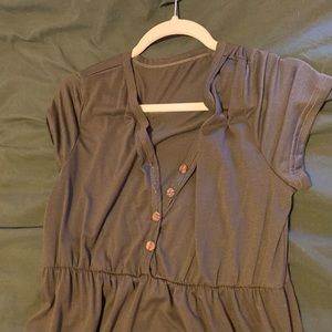 Long Comfy Green Dress